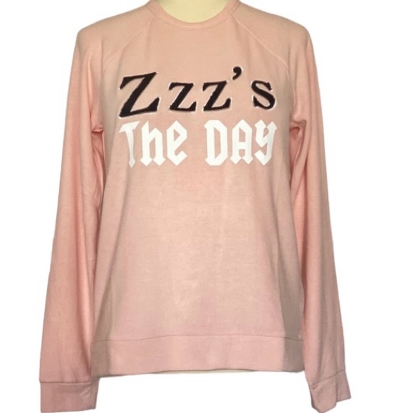 NWT PJ Salvage “Zzz’s The Day” Lounge Top - Picture 1 of 14